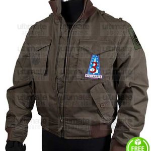 BATTLESTAR GALACTICA LEE ADAMA (JAMIE BAMBER) BROWN JACKET