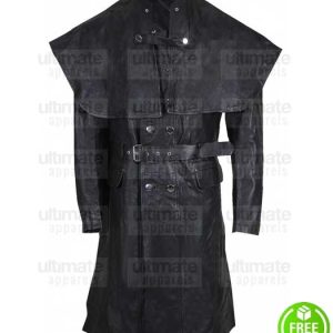 BLOODBORNE JOE SIMS (YHARNAMITE) LEATHER COSTUME COAT