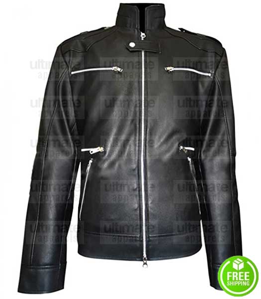 BREAKING BAD SEASON 5 AARON PAUL (JESSE PINKMAN) LEATHER JACKET