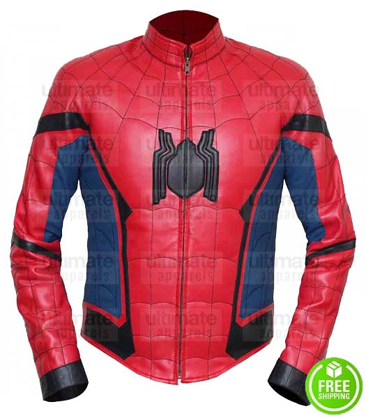 SPIDER-MAN HOMECOMING TOM HOLLAND LEATHER JACKET