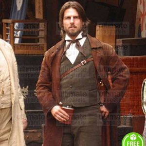 THE LAST SAMURAI TOM CRUISE (NATHAN ALGREN) SUEDE LEATHER VEST