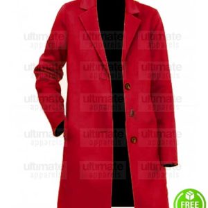 WRITE BEFORE CHRISTMAS TORREY DEVITTO (JESSICA WINTHROP) RED COAT