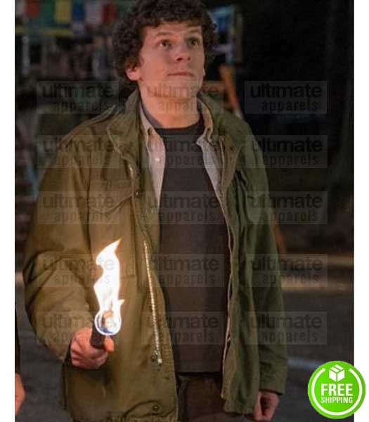 Zombieland-Jesse-Eisenberg-Cotton-Jacketsss