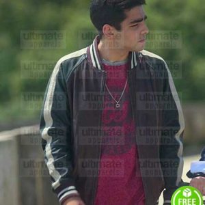 ELITE OMAR AYUSO (OMAR) VARSITY BOMBER COTTON JACKET