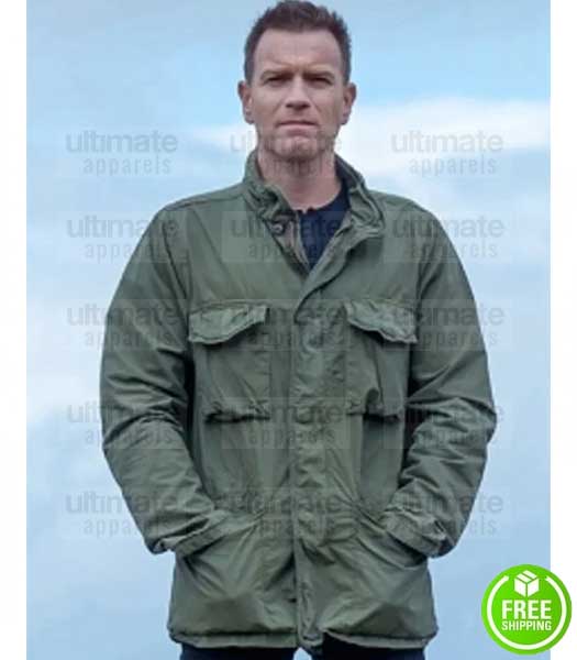 T2 TRAINSPOTTING EWAN MCGREGOR (RENTON) GREEN COTTON JACKET