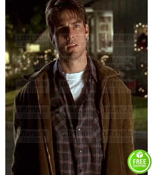 Jerry Maguire Tom Cruise Brown Suede Jacket