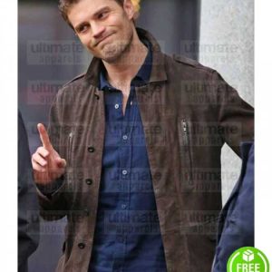 FIFTY SHADES DARKER JAMIE DORNAN (CHRISTIAN GREY) SUEDE LEATHER JACKET