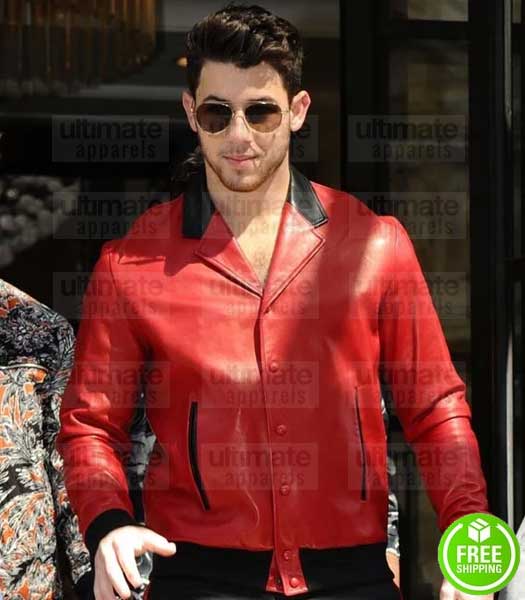 Nick-Jonas-Leather-Jacket