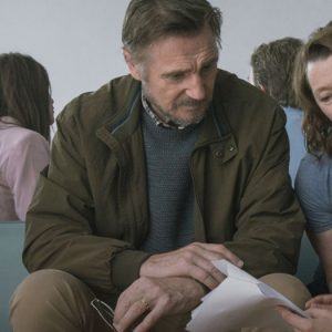 ORDINARY LOVE LIAM NEESON (TOM) BROWN COTTON JACKET