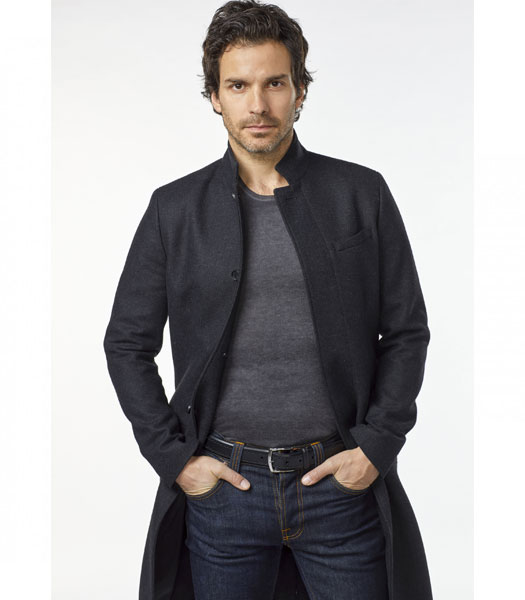 SALVATION SANTIAGO CABRERA BLACK TRENCH COAT