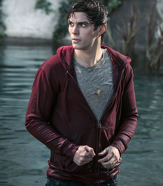 WARM BODIES NICHOLAS HOULT FLEECE HOODIE
