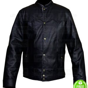 ZOMBIELAND DOUBLE TAP WOODY HARRELSON BLACK JACKET