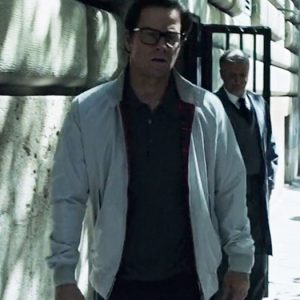 ALL THE MONEY IN THE WORLD MARK WAHLBERG WHITE JACKET