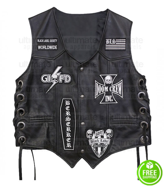 Black-Label-Society-Leather-Vests