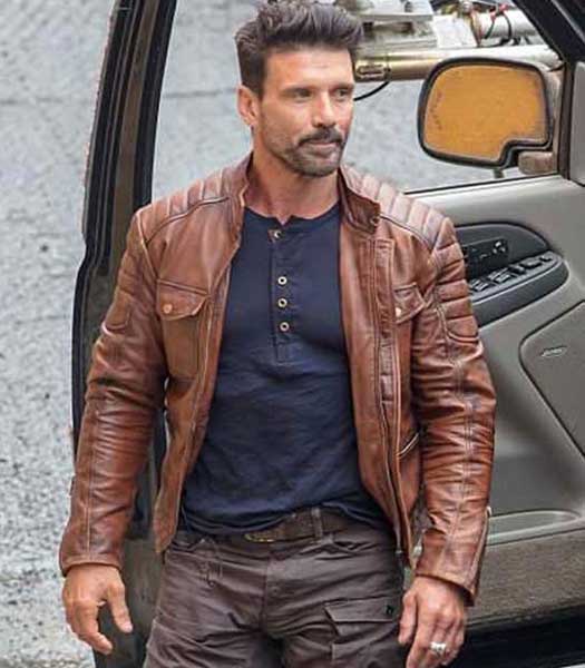 BOSS LEVEL FRANK GRILLO (ROY PULVER) LEATHER JACKET