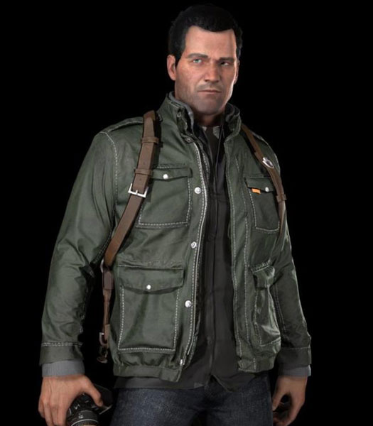 DEAD RISING 4 FRANK WEST GREEN JACKET