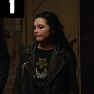 FIGHTING WITH MY FAMILY FLORENCE PUGH BLACK JACKET/VEST