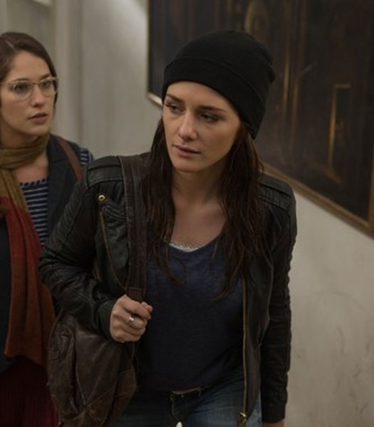 THE FALLEN ADDISON TIMLIN (LUCINDA PRICE) BLACK JACKET
