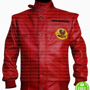 COBRA KAI JOHNNY LAWRENCE RED JACKET