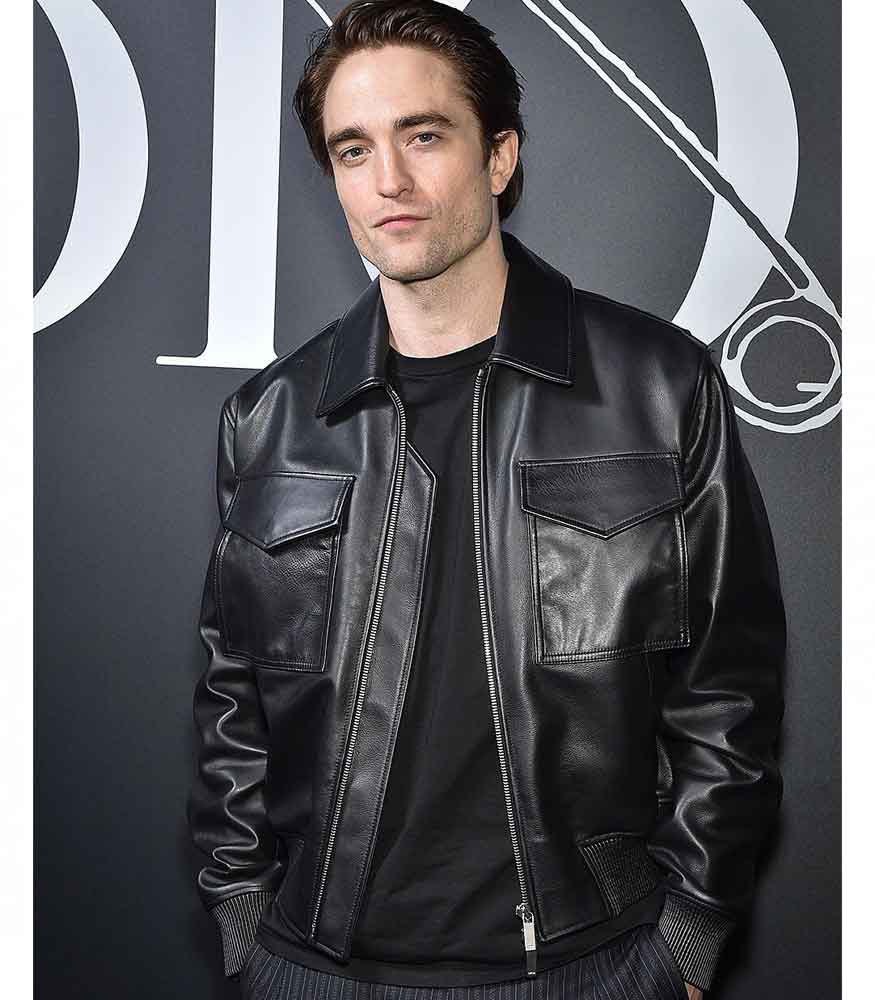 DIOR EVENT ROBERT PATTISON BLACK JACKET