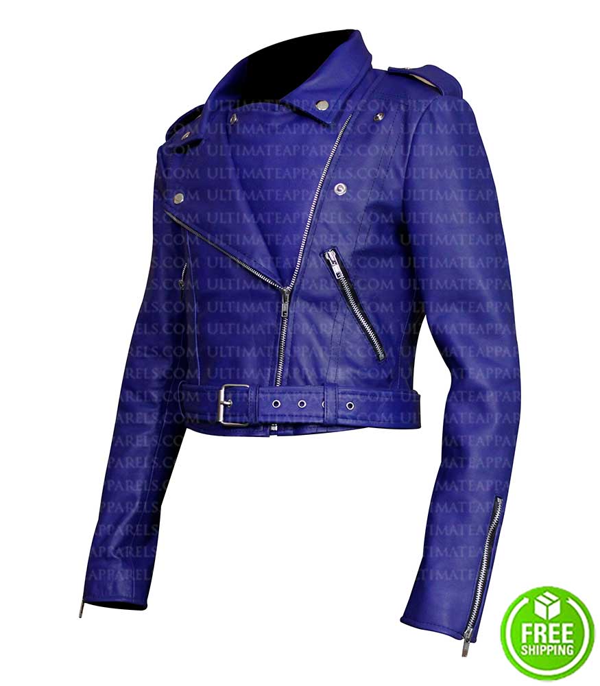 Royal-Blue-Cropped-Biker-Leather-Jacket