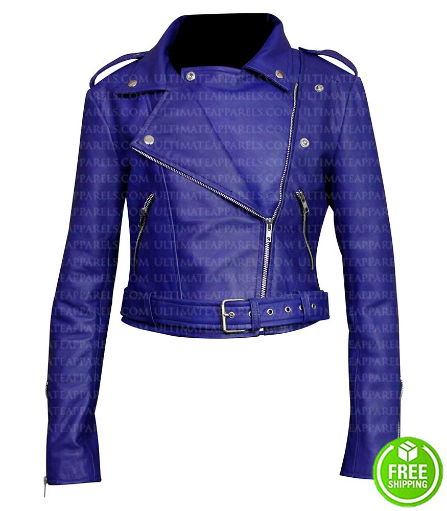 Royal-Blue-Cropped-Leather-Jacket