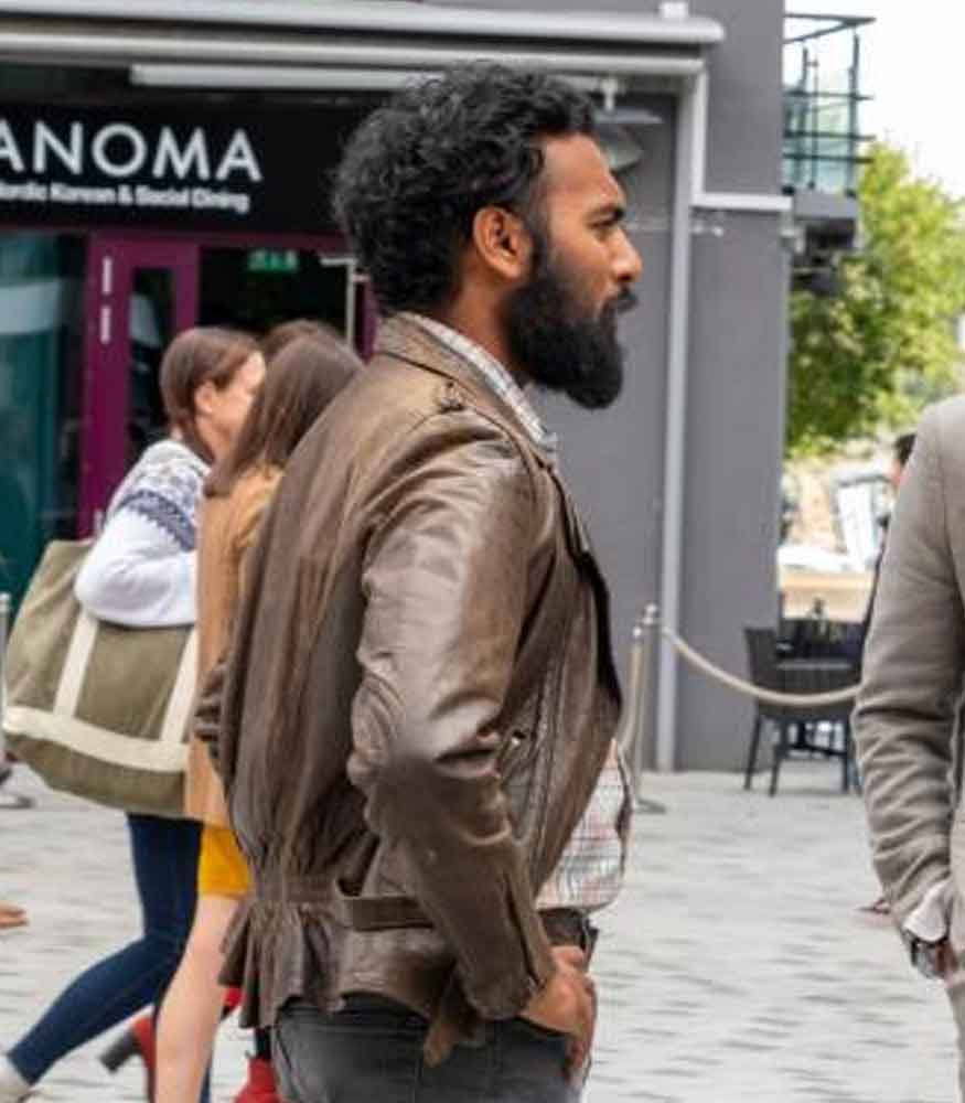 Tenet-Himesh-Patel-Brown-Jacket