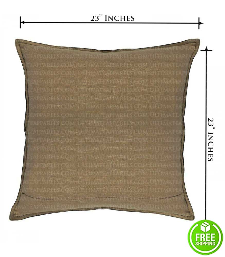 Brown-Distressed-Leather-Throw-Pillow