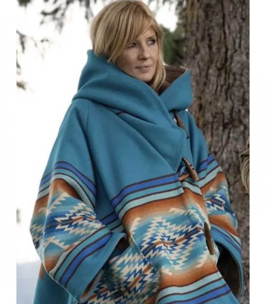Yellowstone-Beth-Dutton-Blue-Coats