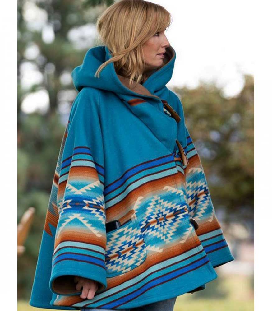 Yellowstone-Beth-Dutton-Blue-Coatss