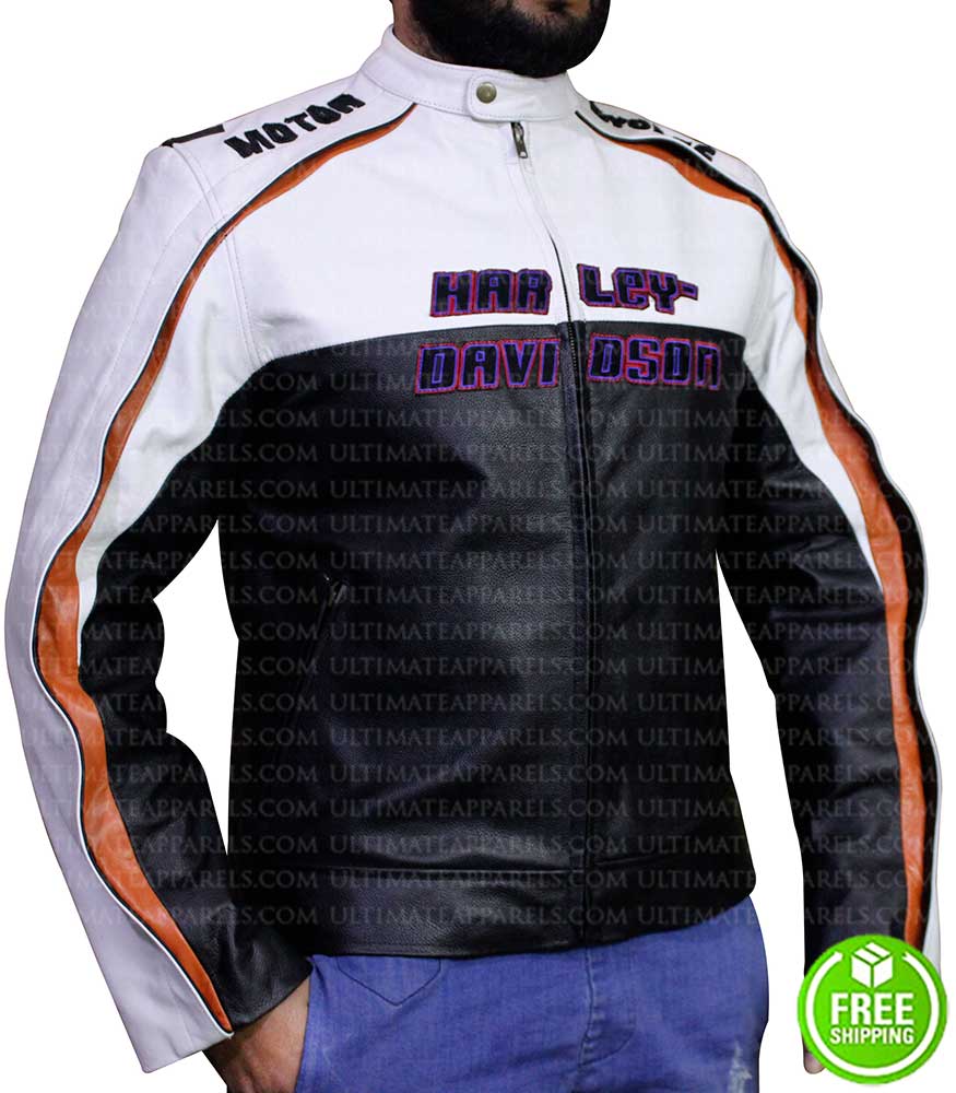 Black-And-White-Motorcycle-Leather-Jackets