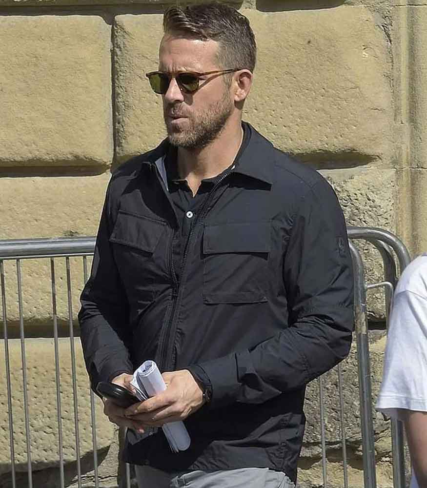 6 UNDERGROUND RYAN REYNOLDS BLACK JACKET