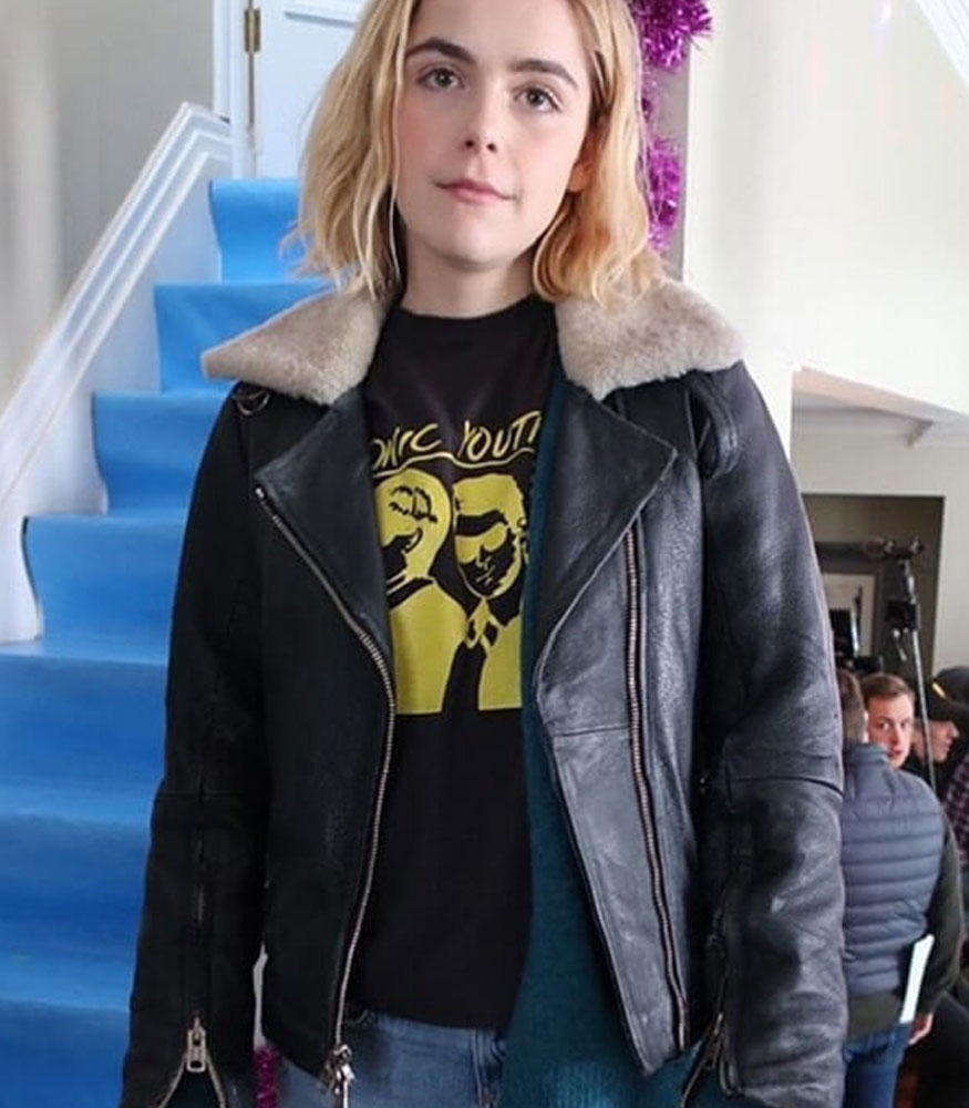 LET IT SNOW KIERNAN SHIPKA LEATHER JACKET