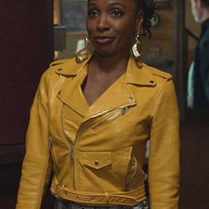 SHAMELESS SHANOLA HAMPTON YELLOW JACKET