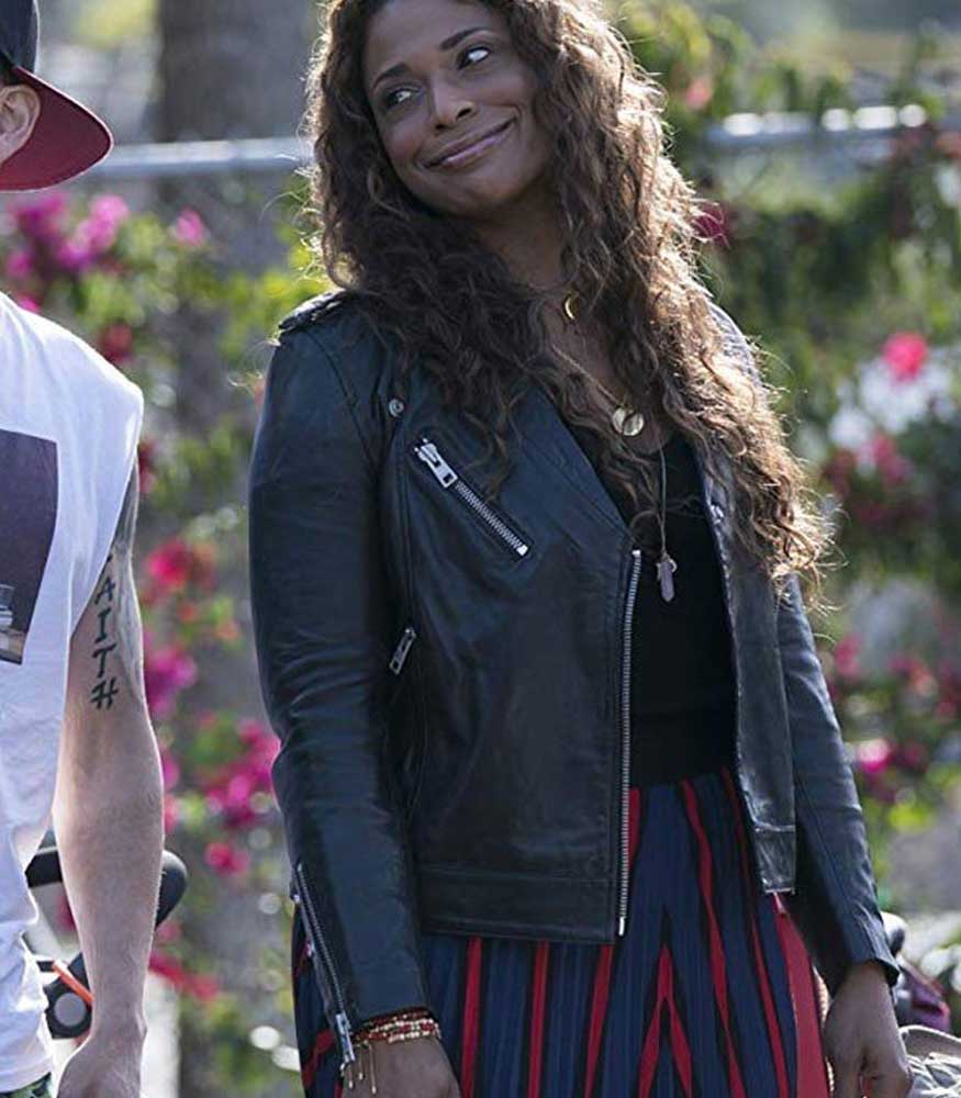 SINGLE PARENTS KIMRIE LEWIS LEATHER JACKET