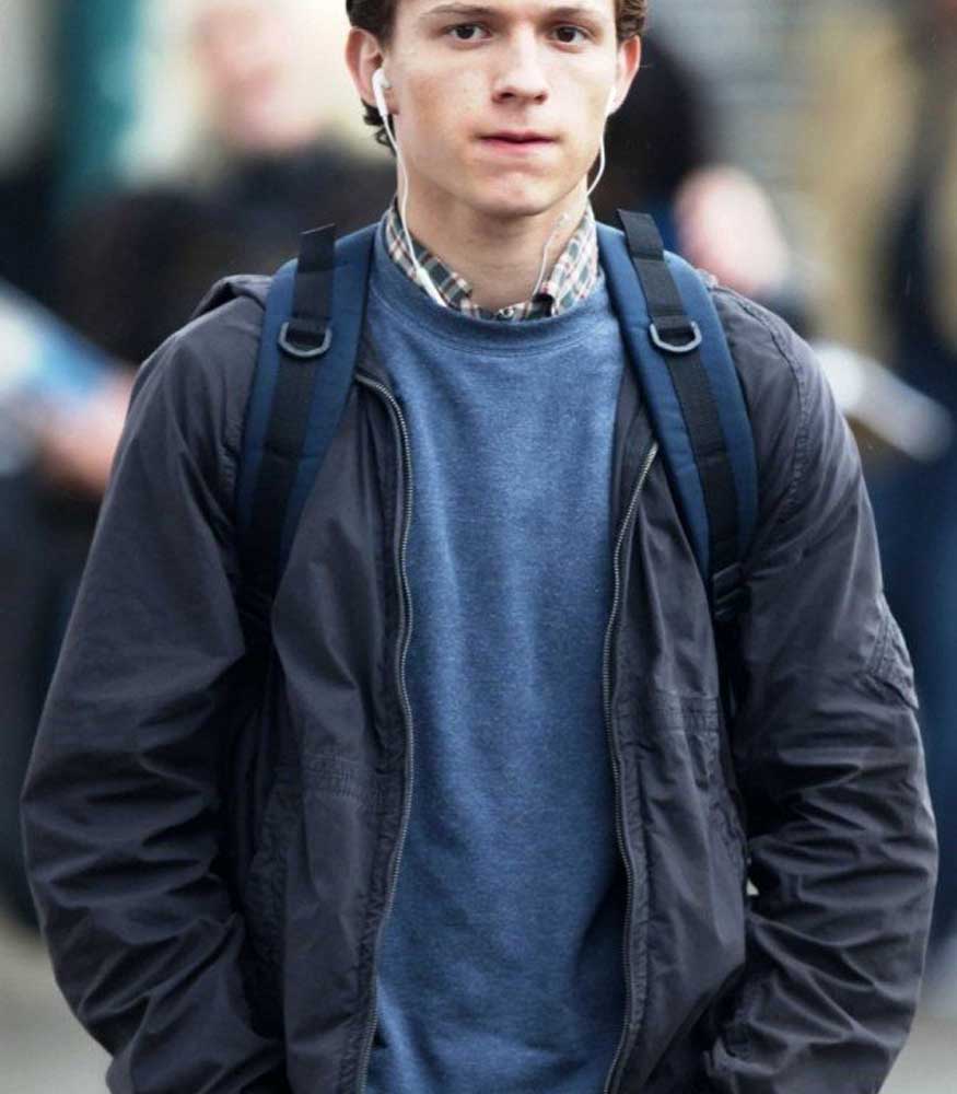 SPIDER MAN HOMECOMING TOM HOLLAND JACKET
