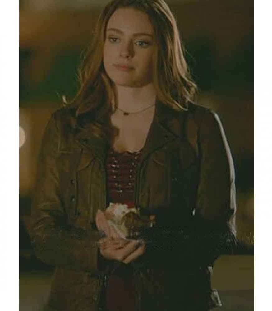 The Originals Danielle Rose Russell Leather Jacket