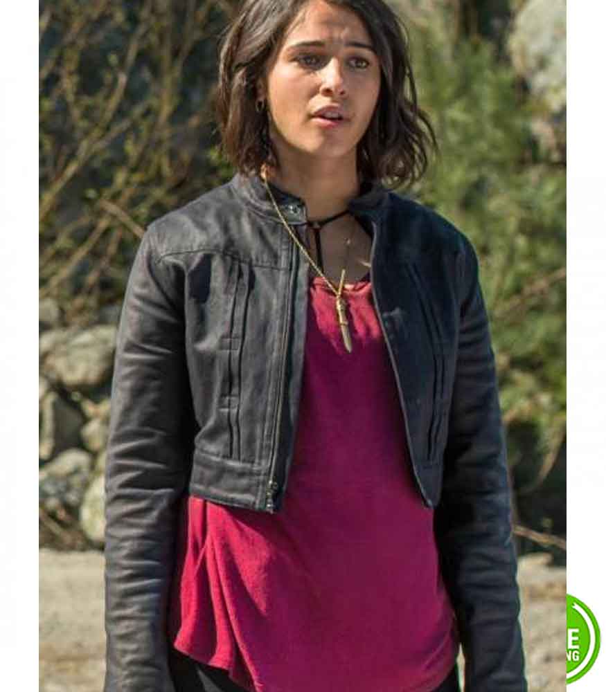 POWER RANGERS NAOMI SCOTT (KIMBERLY HART) LEATHER JACKET