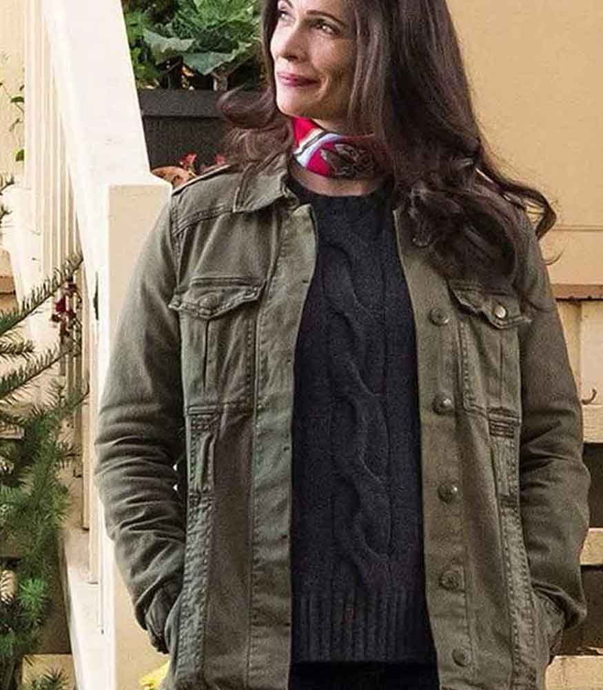 SUPERMAN AND LOIS ELIZABETH TULLOCH (LOIS LANE) COTTON JACKET