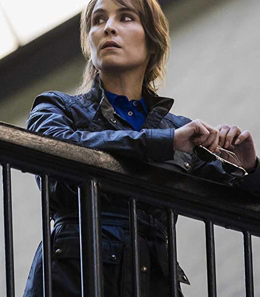 Tom-Clancys-Jack-Ryan-Harriet-Baumann-Black-Leather-Jacket