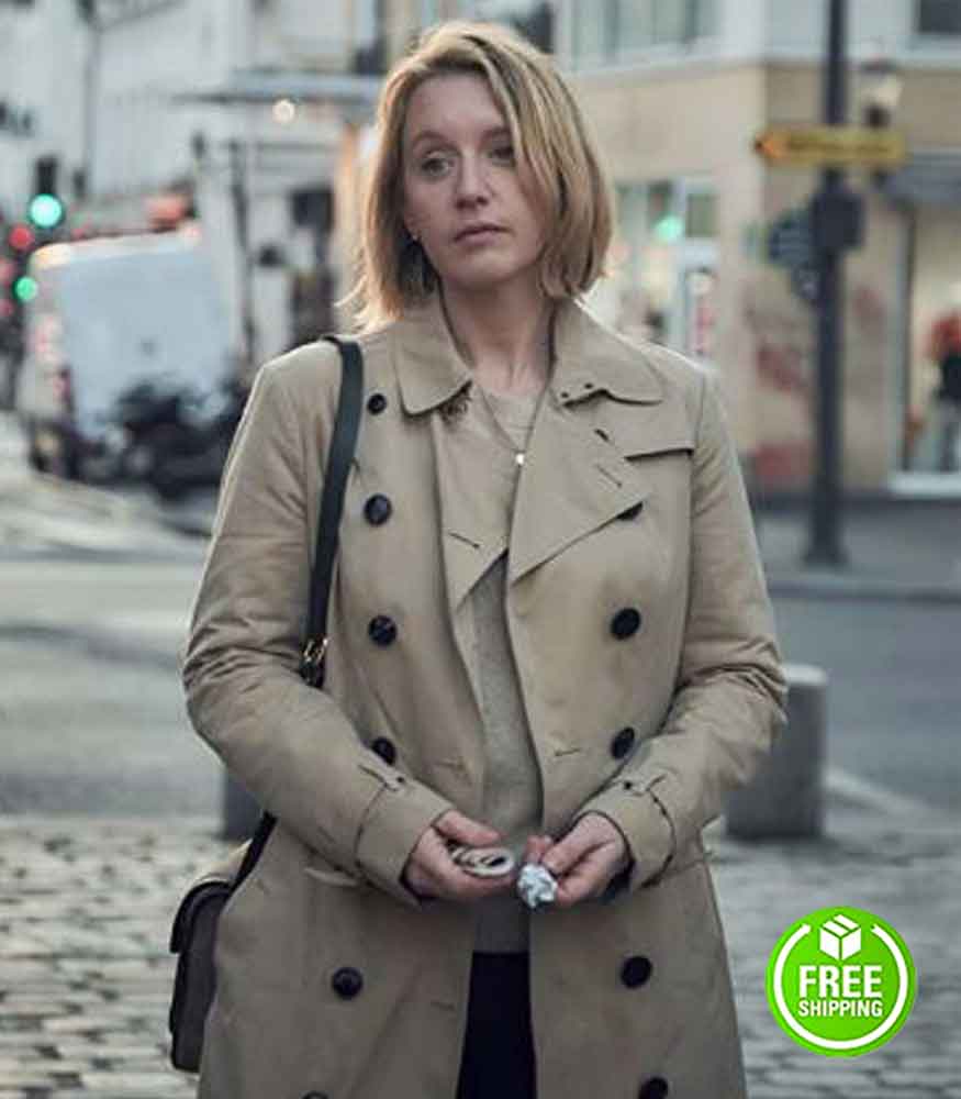 LUPIN LUDIVINE SAGNIER (CLAIRE) COTTON TRENCH COAT