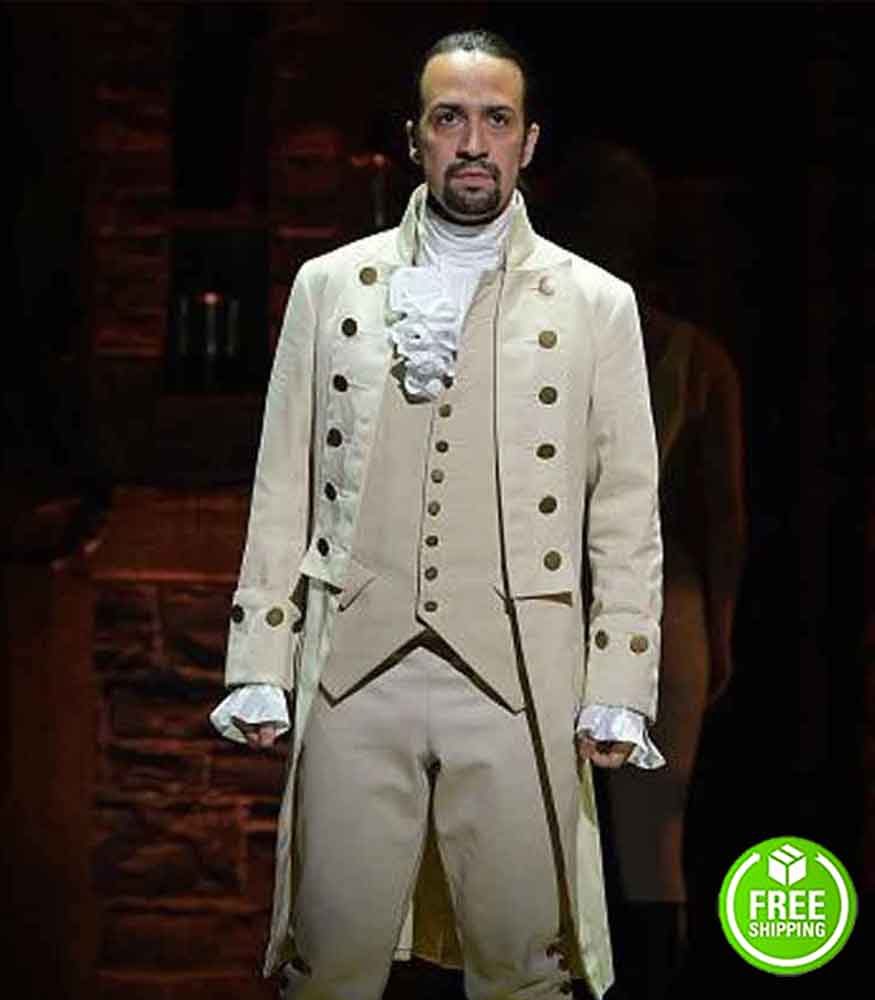 Hamilton Lin-Manuel Miranda Alexander Hamilton White Coat