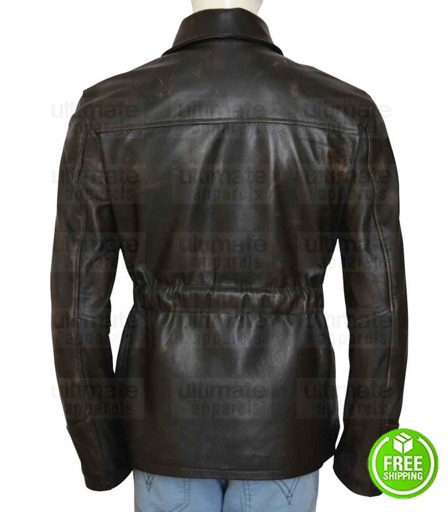 George-Clooney-leather-Jacket