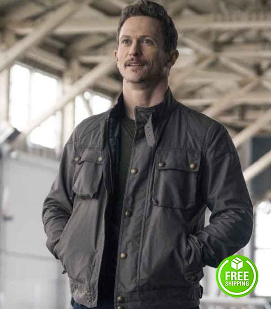 DEBRIS JONATHAN TUCKER (BRYAN BENEVENTI) BLACK JACKET