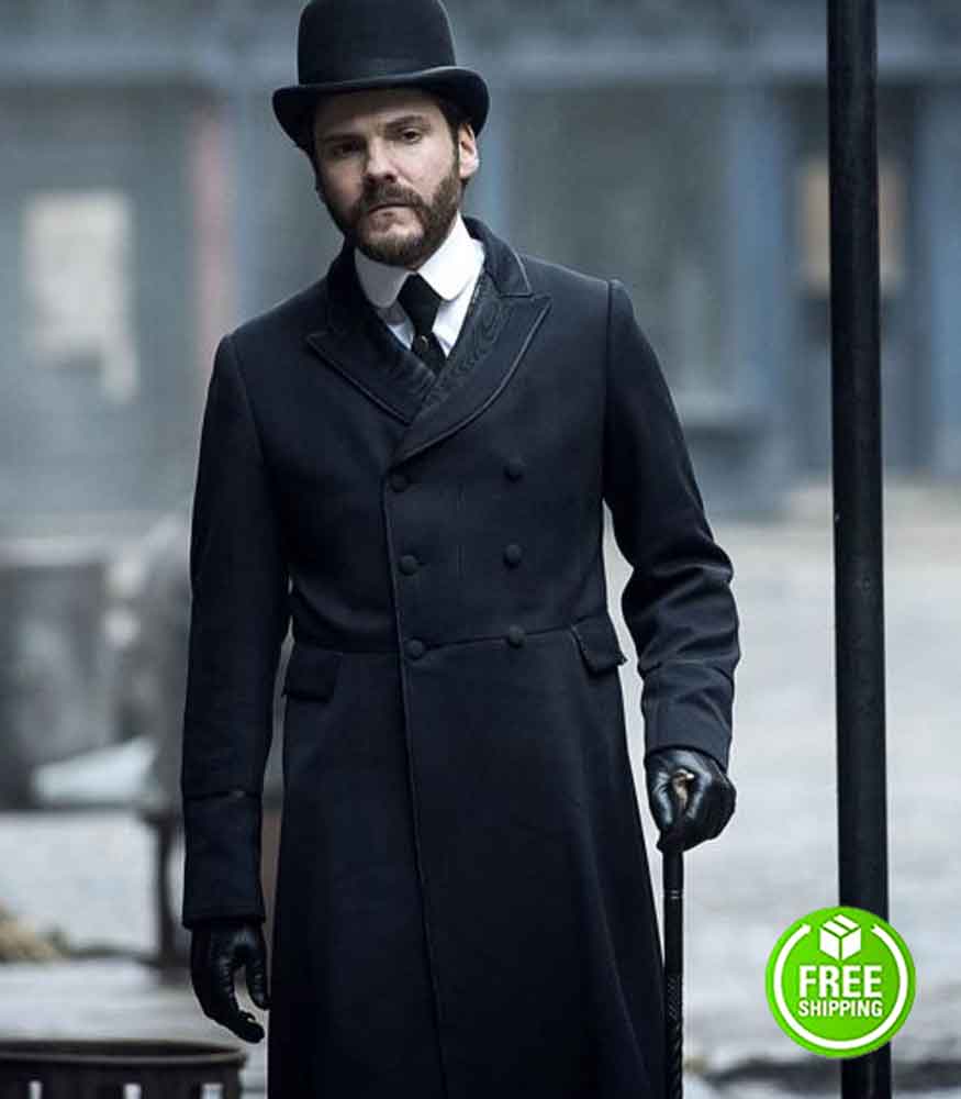 THE ALIENIST DANIEL BRUHL (DR. LASZLO KREIZLER) BLACK COAT