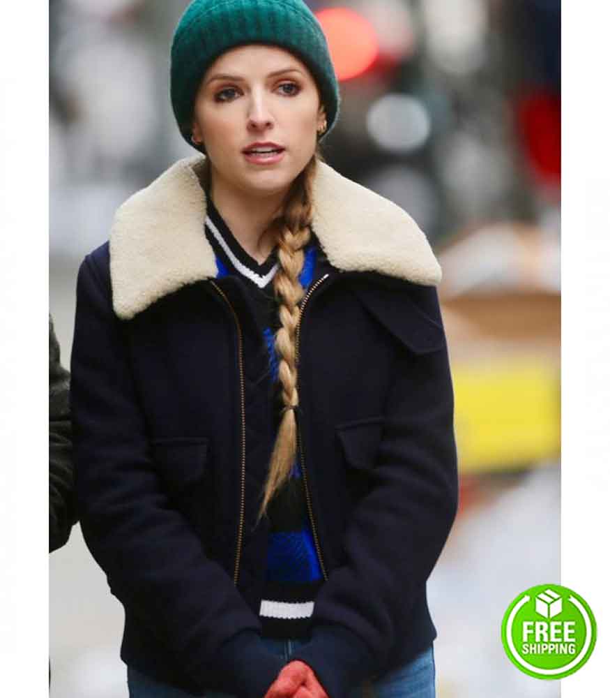 LOVE LIFE ANNA KENDRICK (DARBY) BLUE JACKET