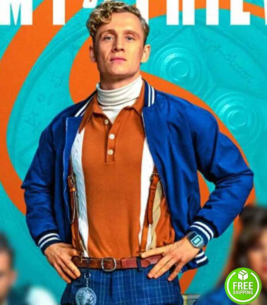 ARMY OF THIEVES MATTHIAS SCHWEIGHOFER (LUDWIG DIETER) BLUE JACKET