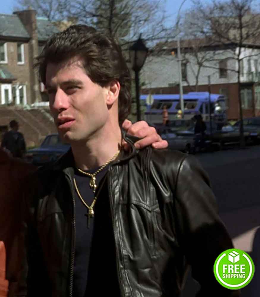 SATURDAY NIGHT FEVER JOHN TRAVOLTA (TONY MANERO) LEATHER JACKET