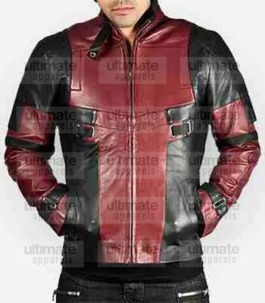 Dead Pool Ryan Reynolds (Wade) Leather Jacket