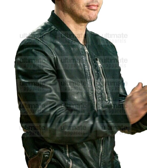 Chicago P.d. Antonio Dawson (Jon Seda) Black Leather Jacket